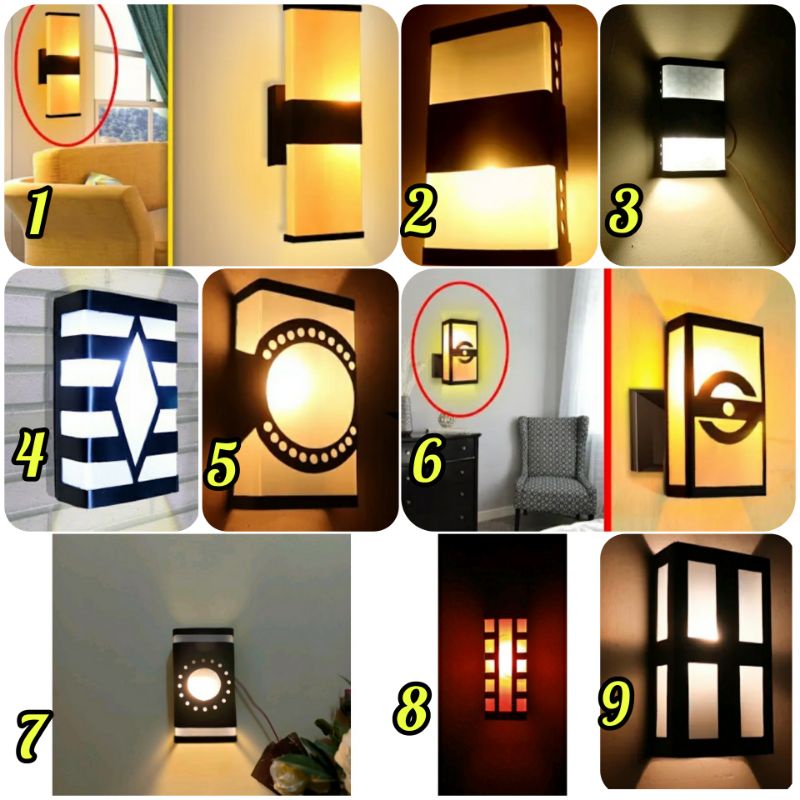 Lampu Hias Paralon (PVC)