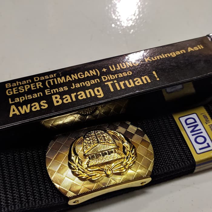 ORIGINAL IKAT PINGGANG SABUK KORPRI ASTNST