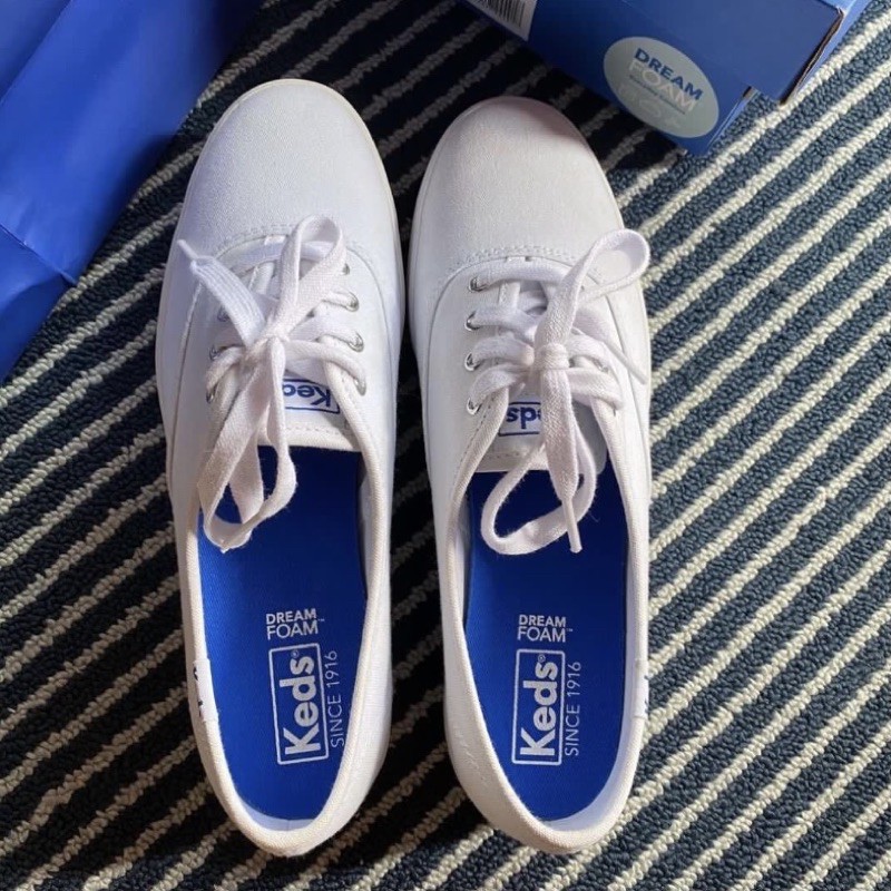 

Keds Triple Kick Canvas White WF49946