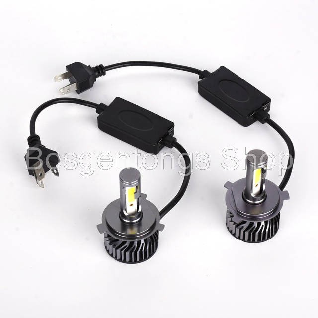 Lampu Mobil Headlight Car Fog Bulb LED COB H4 C6 72W 8000LM 2 Pcs