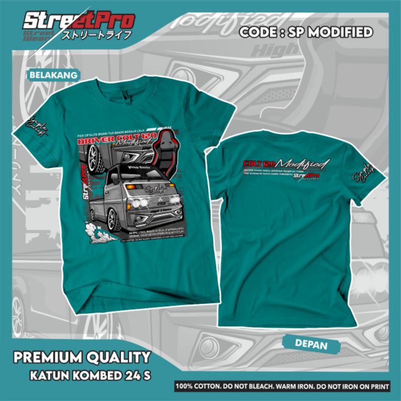 Kaos colt 120 kaos pick up terbaru baju colt Mitsubishi original street pro