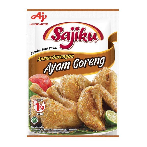 

Sajiku Ayam Goreng Tradisional 25 Gr