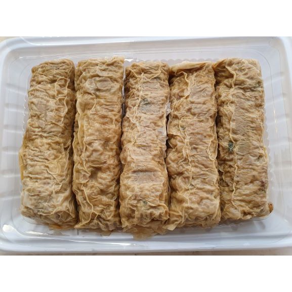

Ngohioang/ Babi+Udang gulung kulit Tahu ( 500 Grm)