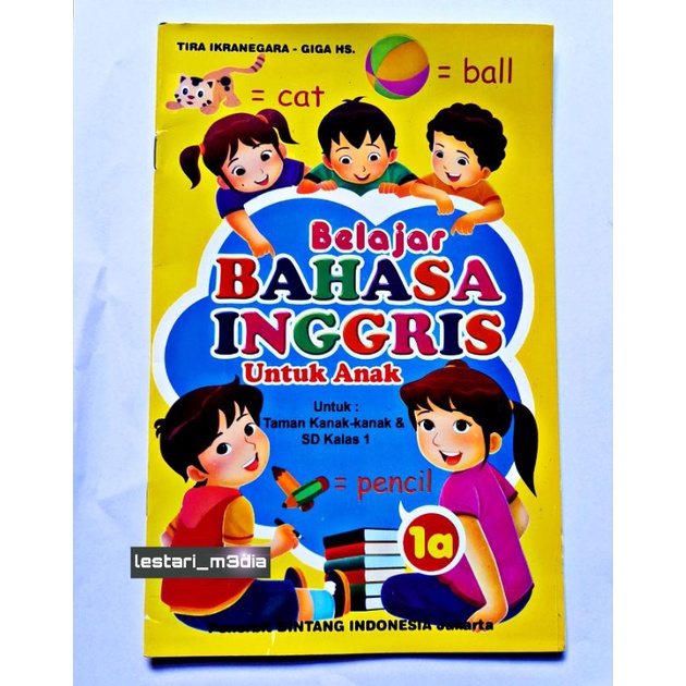 Jual Buku TK Dan SD Belajar Bahasa Inggris 1a | Shopee Indonesia