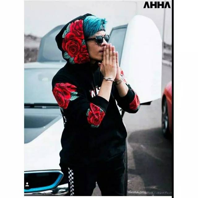 Jaket Hoodie Premium AHHA MAWAR