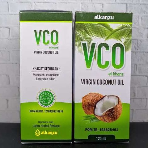 vco virgin coconut oil alkanzu Isi 125 ml