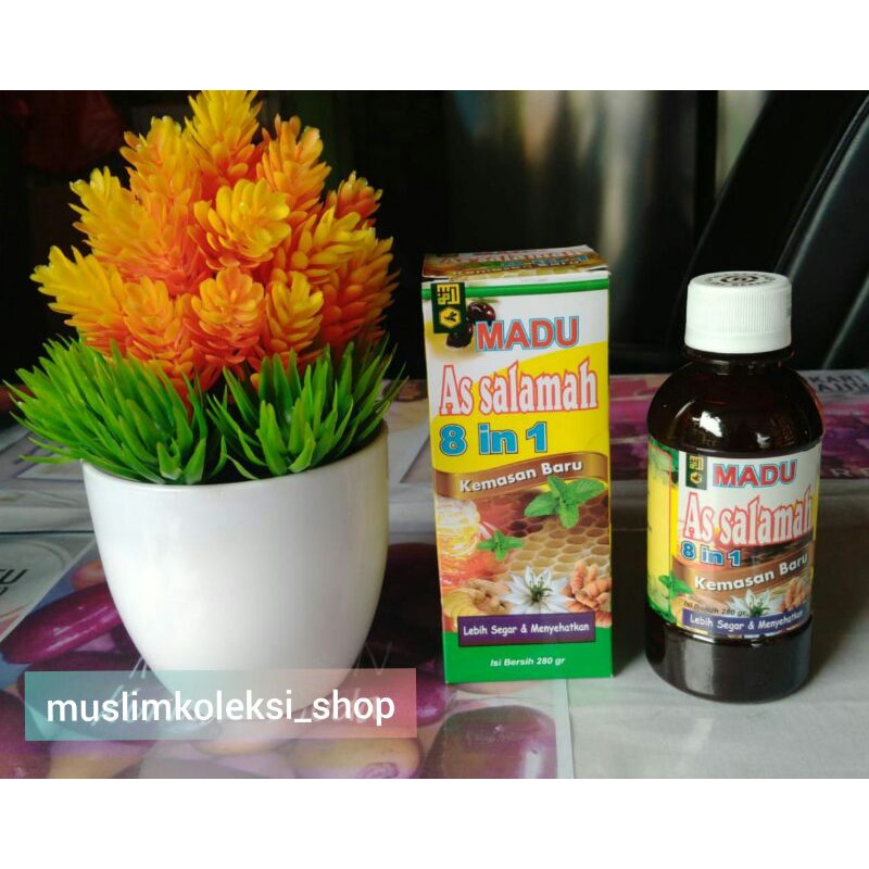 

MADU AS SALAMAH BATUK PILEK 8 IN 1 ORIGINAL