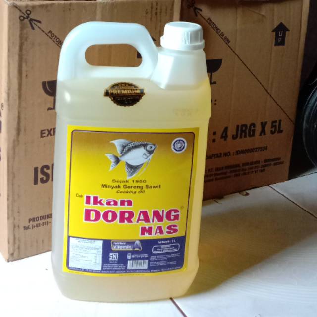 

Minyak goreng ikan Dorang Mas