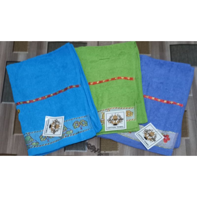 Handuk Mandi murah border uk Kecil/tanggung (R²)