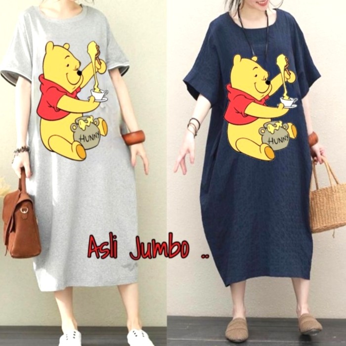 Daster Wanita/ Daster Jumbo/ Dress Kaos/ Dress Jumbo