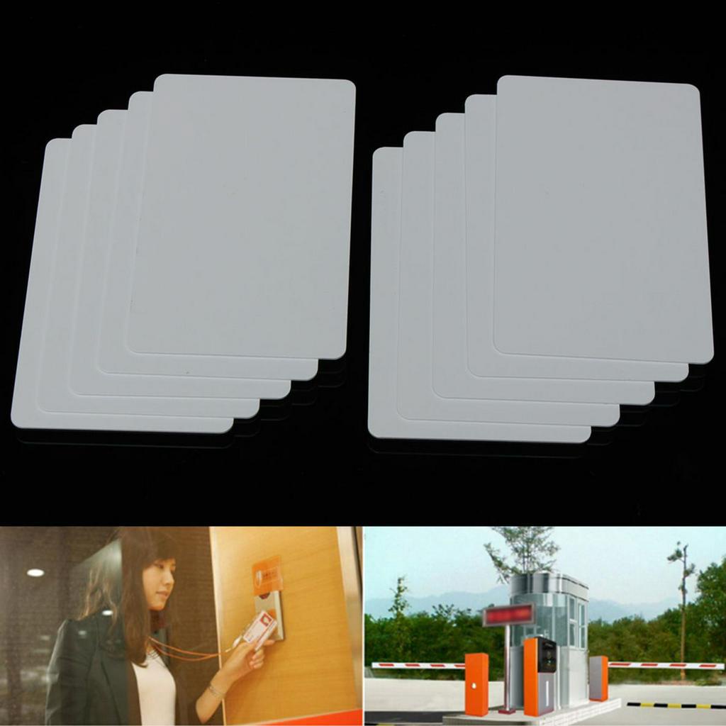 【13.56MHZ 10pcs】Mifare Card/Kartu RFID/Smart Card/Contact NFC Card