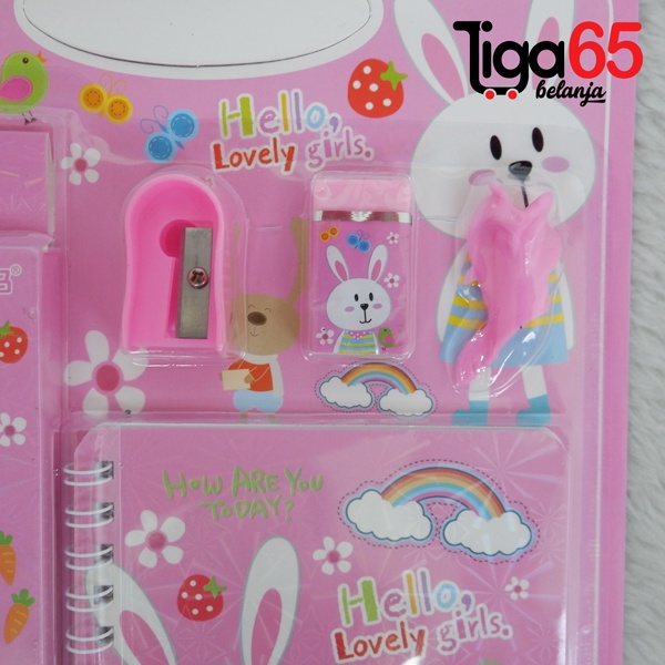 365 STATIONERY SET #40230 Buku &amp; Alat Tulis Anak / Karakter Fancy Gambar Lucu