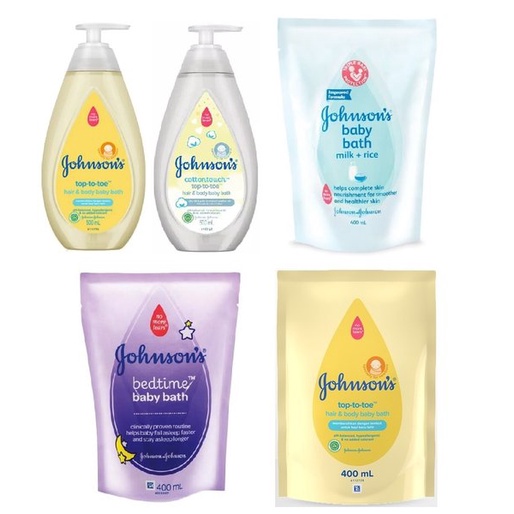 JOHNSON'S Baby Hair Body Wash | Bath | Sabun Mandi Bayi Kepala Badan Tubuh