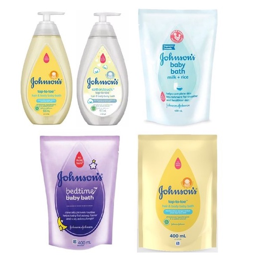 JOHNSON'S Baby Hair Body Wash | Bath | Sabun Mandi Bayi Kepala Badan Tubuh