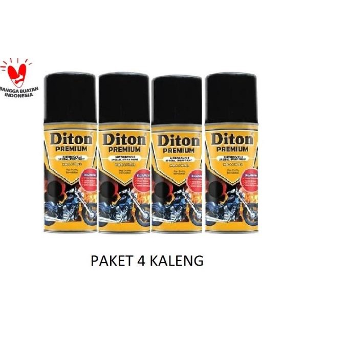 Cat Semprot Diton Premium Paket 4 Kaleng