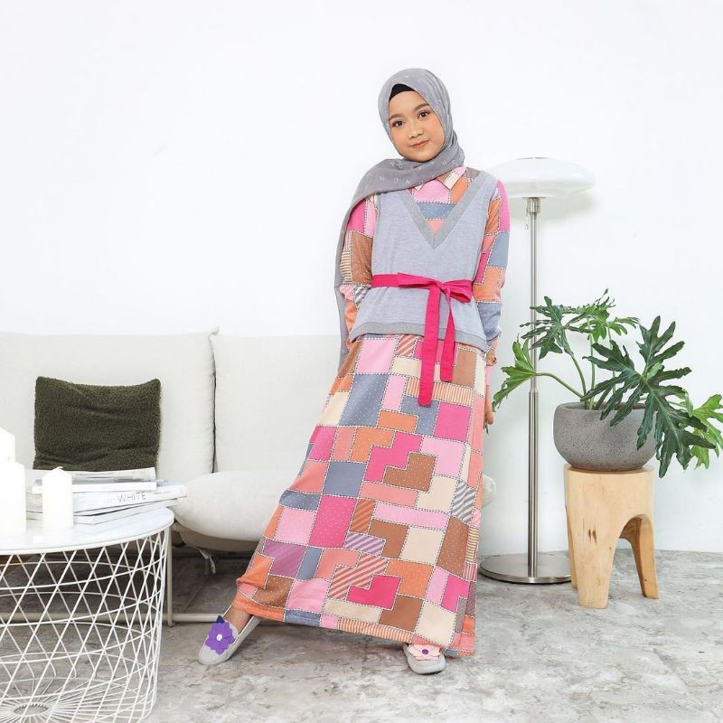 [MONEL] VEST DRESS KIDS amarabilqis_