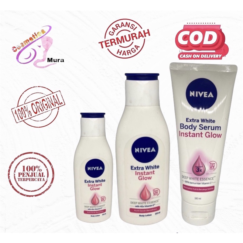 nivea instant glow body serum 180 ml || NIVEA EXTRA WHITE INSTANT GLOW / BODY LOTION NIVEA EXTRA WHITE INSTANT GLOW