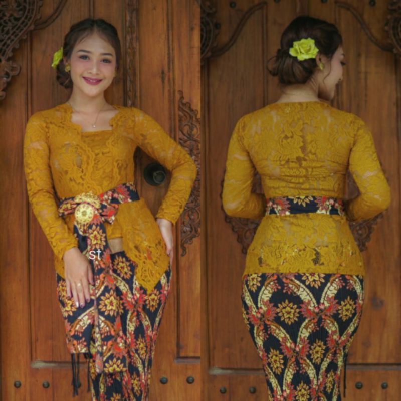 Kebaya Bali Kutubaru Carissa Strait (Kebaya Only)