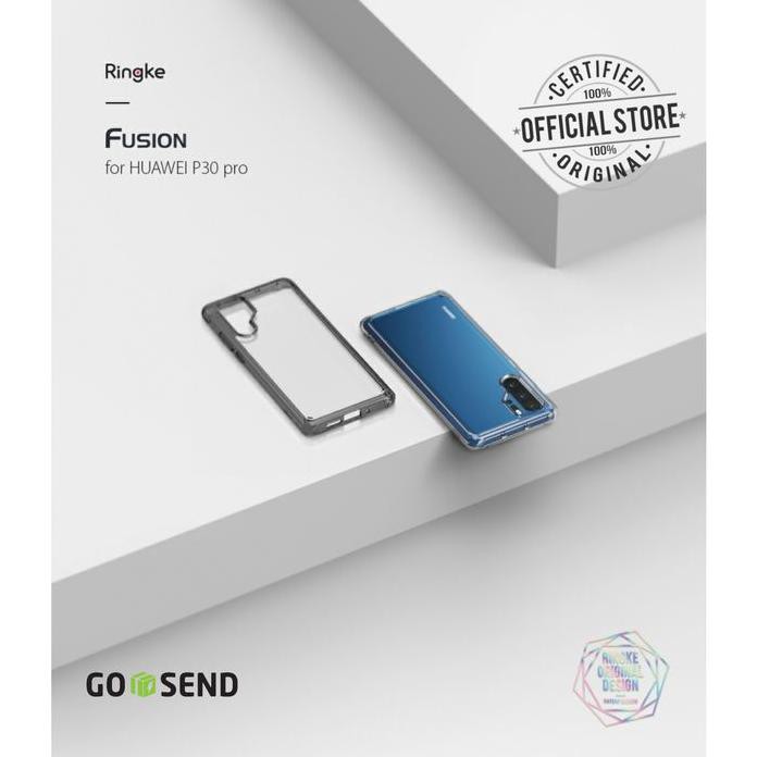 CASE HUAWEI P30 PRO FUSION ORIGINAL REARTH RINGKE CLEAR