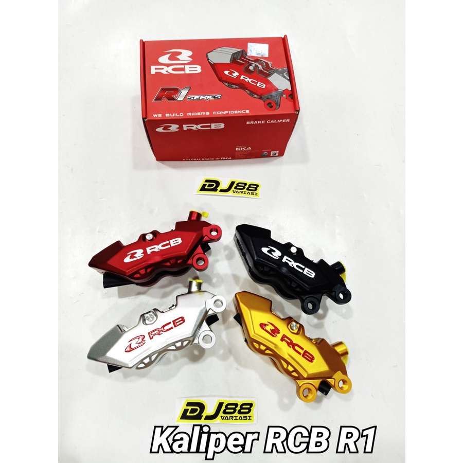 Kaliper RCB R1 4piston NMAX AEROX XMAX R15 CBR150 CB150 MT15 XSR155