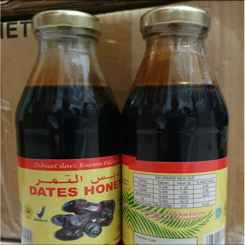 Sari Kurma DATES HONEY Isi 624 gr Mengataai Badan Lemas DBD THYPUS DLL