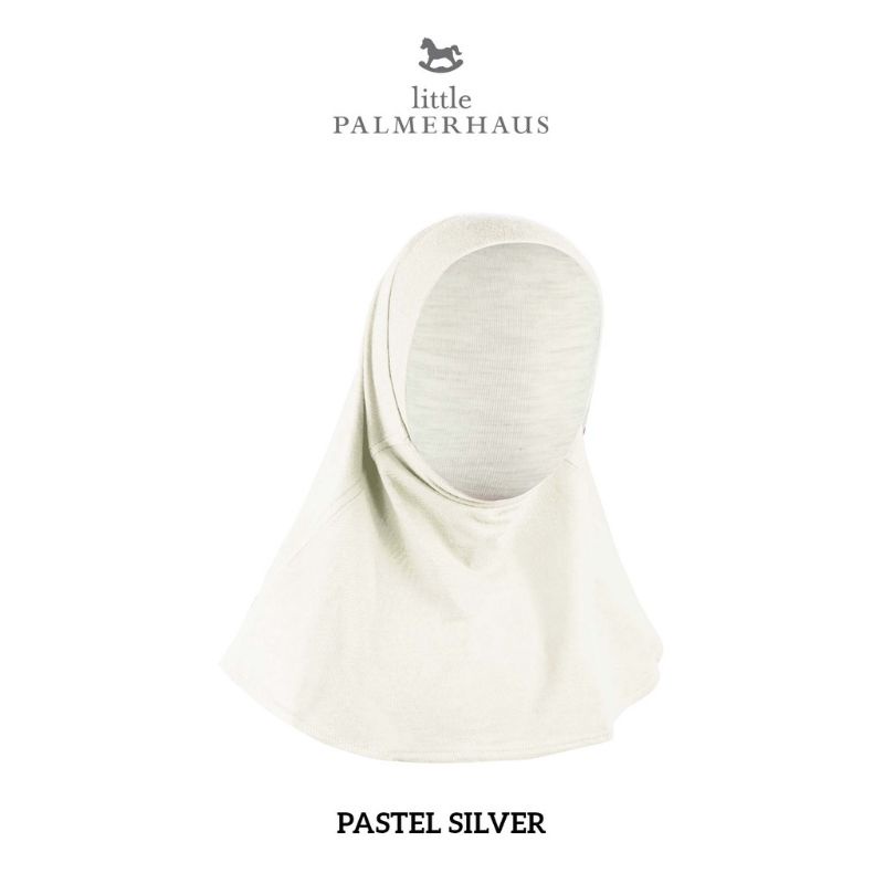 LITTLE PALMERHAUS - INSTANT HIJAB (HIJAB BAYI & ANAK)-Pastel Silver