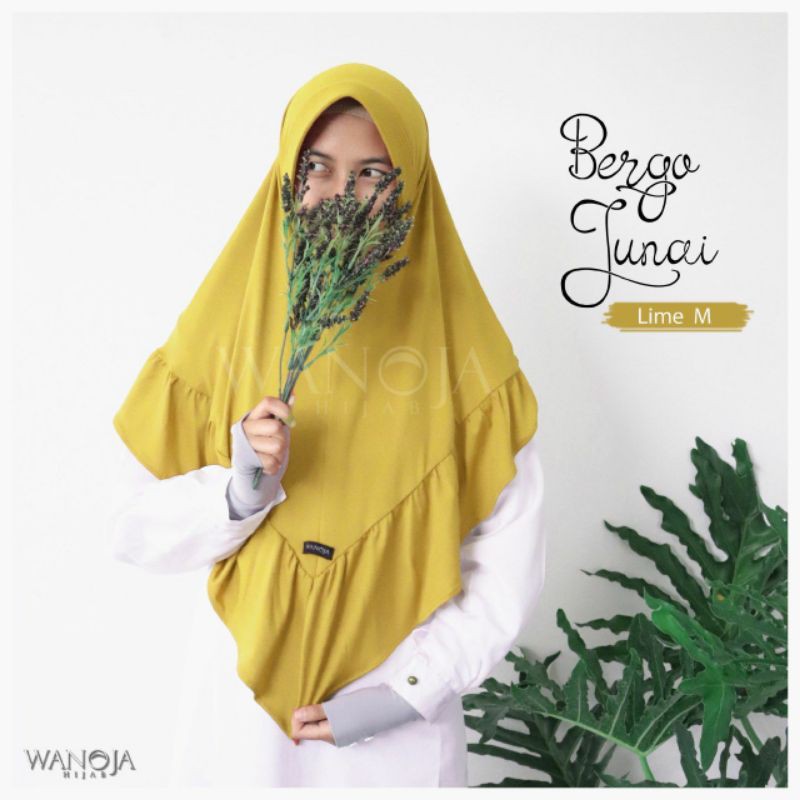 Bergo Instan Pet Tanpa Tali - Bergo Junai - Wanoja Hijab