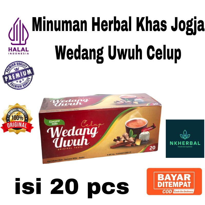 Jual Wedang Uwuh Celup Minuman Kesehatan Instan Khas Imogiri Shopee Indonesia 6068