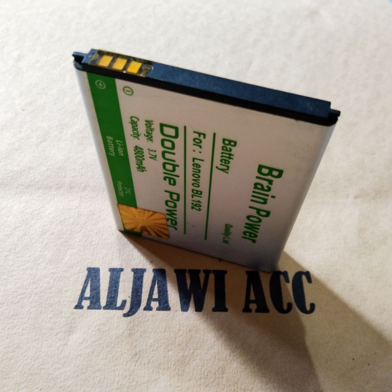 Baterai Batre Bt Battery Lenovo A328 A300 A680 A590 BL192 Doubel Power Battery