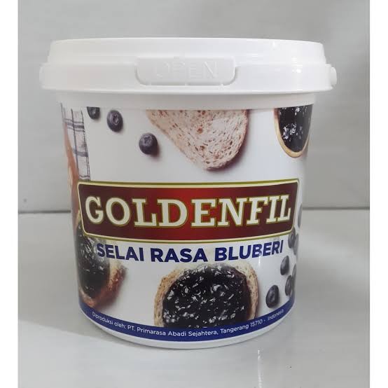 

[oddsolshop] pekanbaru/Goldenfil Selai Rasa Bluberi 1KG / Blueberry