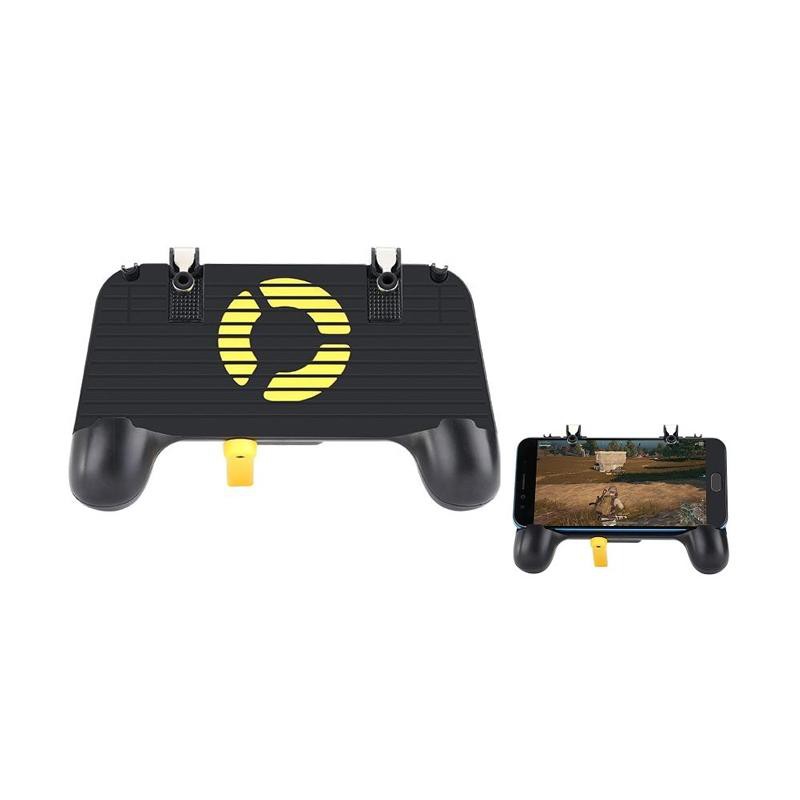 Robot Gamepad RT-GP03 3in1 ShootingGame PUBG Controller Black+Yellow