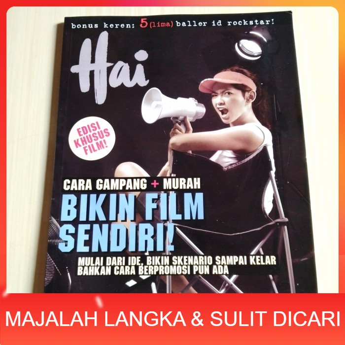 Majalah HAI EDISI KHUSUS FILM No.28 Jul 2005 AGNI Langka