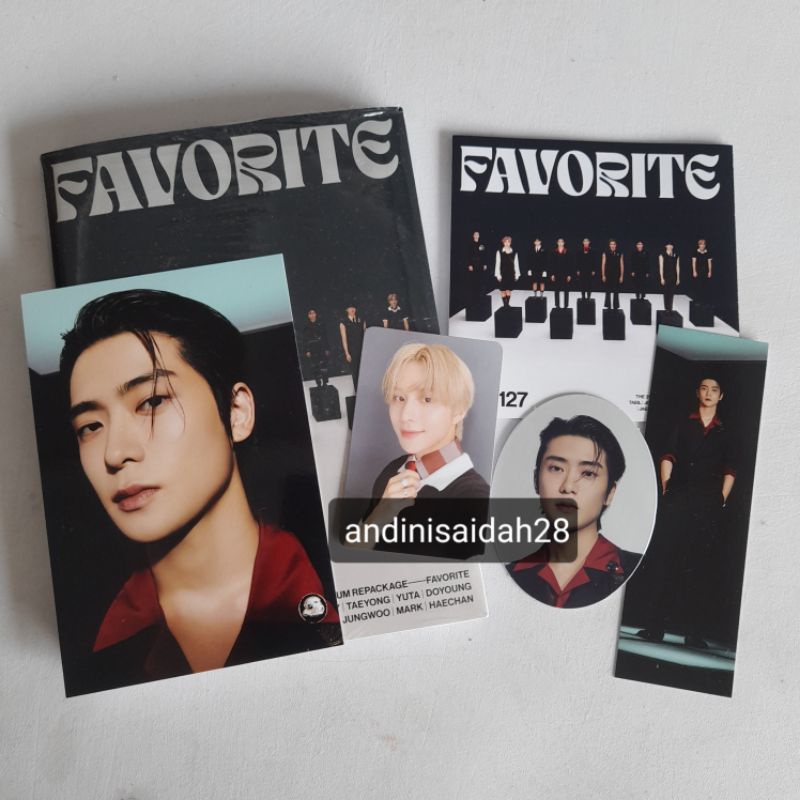 NCT 127 FAVORITE ALBUM CLASSIC VER UNSEALED JAEHYUN JUNGWOO