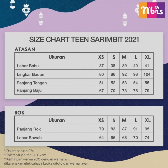 Nibras Sarimbit DIMENSIONS TEEN Setelan Remaja Baju Seragam Lebaran Keluarga Muslim