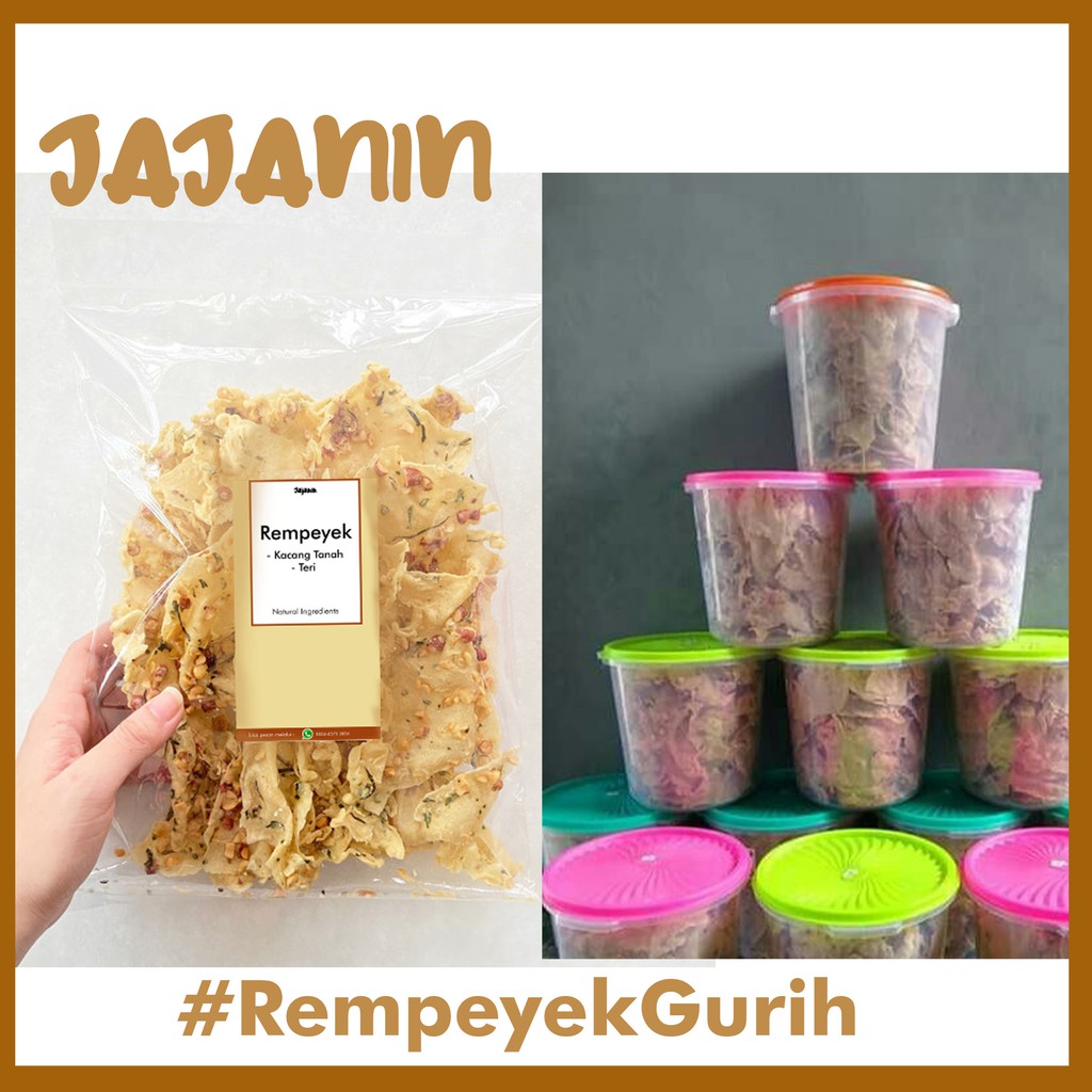 

Peyek kacang - Peyek Teri - Peyek Gurih - Peyek Enak