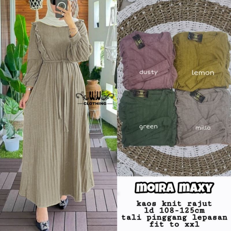 MOIRA MAXY DRESS ORI W&amp;W