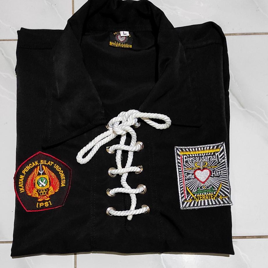 LANGSUNG ATC.. SERAGAM SAKRAL PSHT-SAKRAL WARGA JET BLACK PSHT- SAKRAL WARGA PSHT BLACK JET