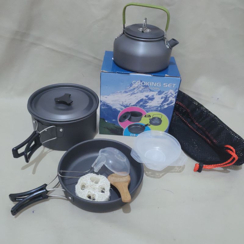 Cookingset DS-308 Alat Masak Camping