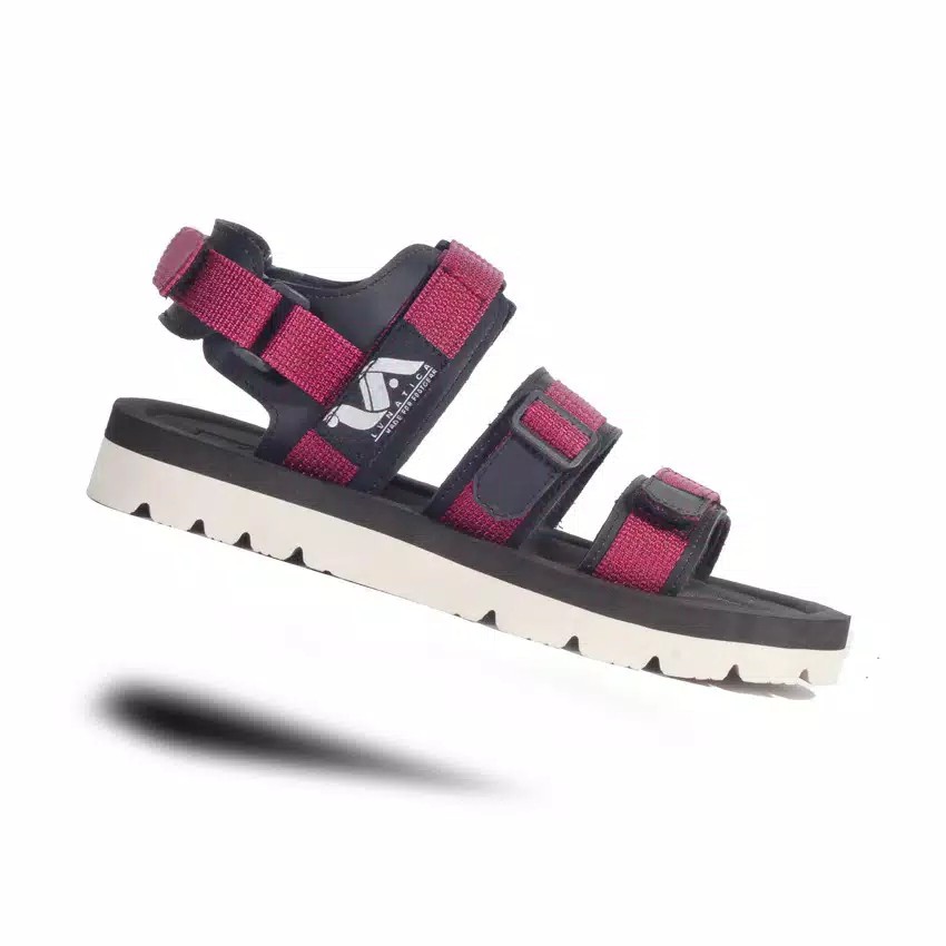 Alto Maroon | 36-41 | Sandal Gunung Original Kulit Santai Kasual Wanita Sendal Footwear | FORIND x Lvnatica