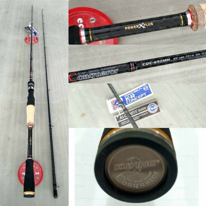 joran casting kuying Conqueror 20 lb CQC692 MH