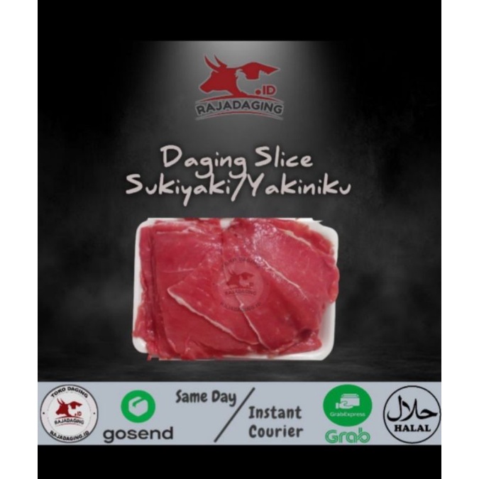 

Daging Slice Low Fat/Sukiyaki/Teriyaki/Yakiniku