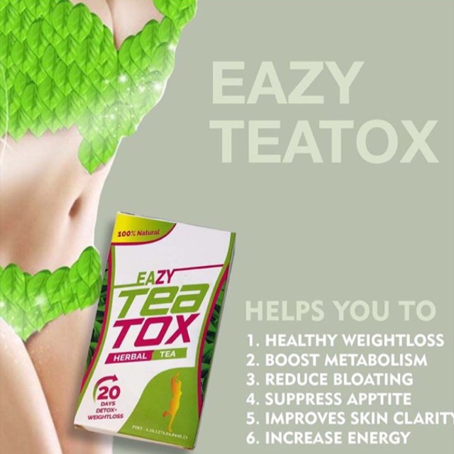 EAZY TEATOX HERBAL TEA