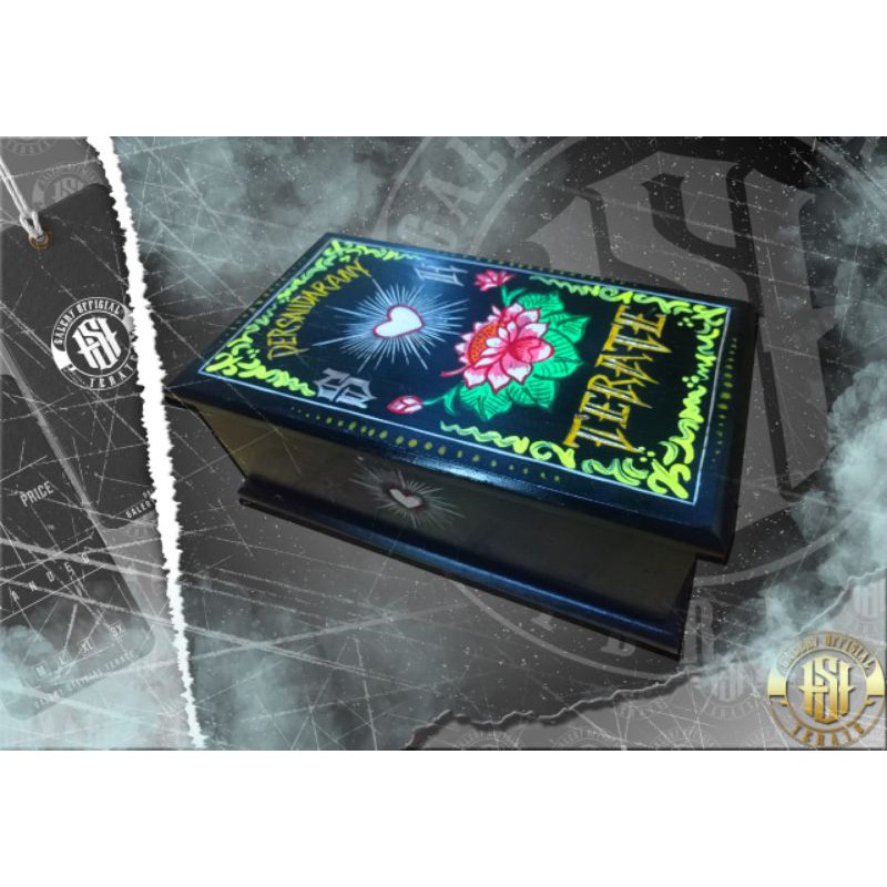 KOTAK MORI PSHT KOTAK MORI UKIR KAYU JATI