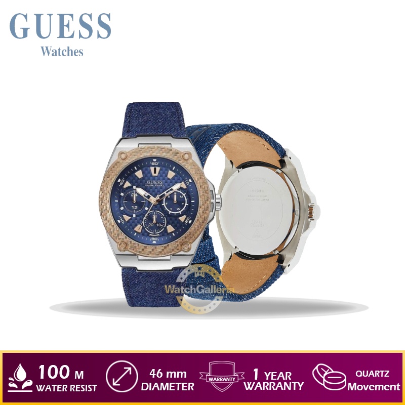 Jam Tangan Pria GUESS W1058G1 Original Murah