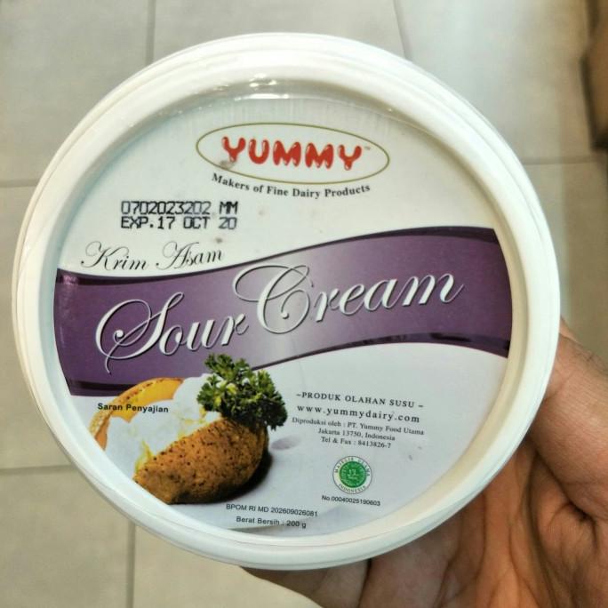 

(BISA COD) Yummy Sour Cream 200gr