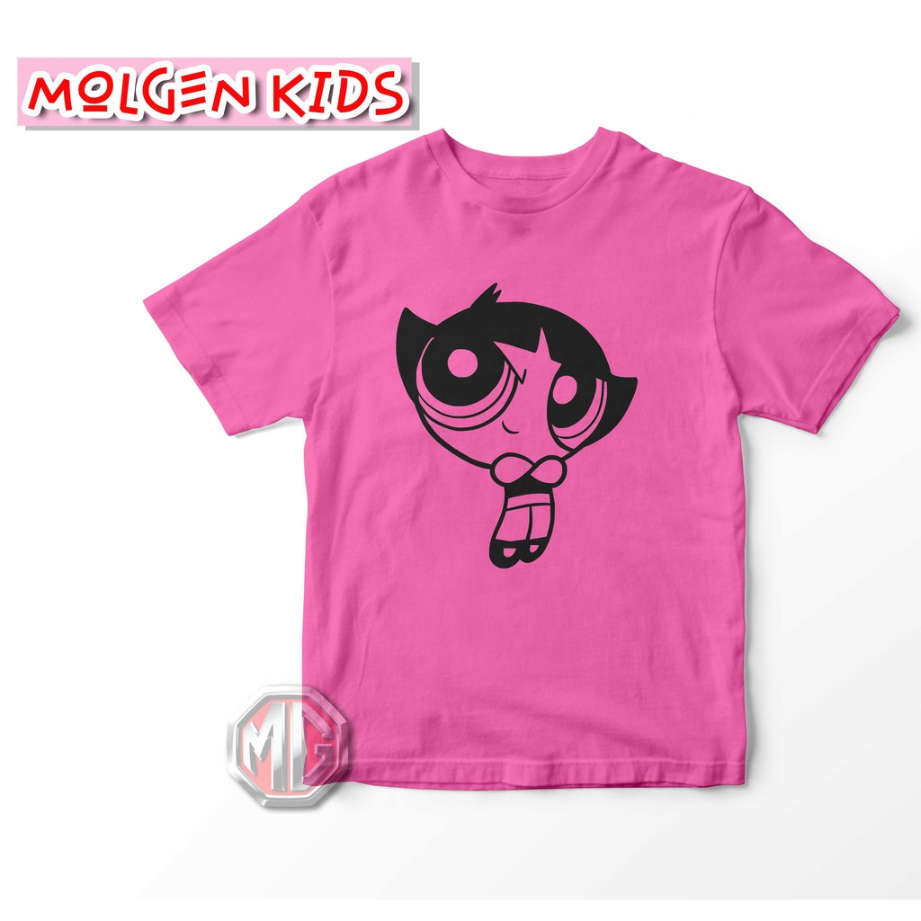 Baju Kaos  Anak  Perempuan  Power Puff Girl Kaos  Premium 