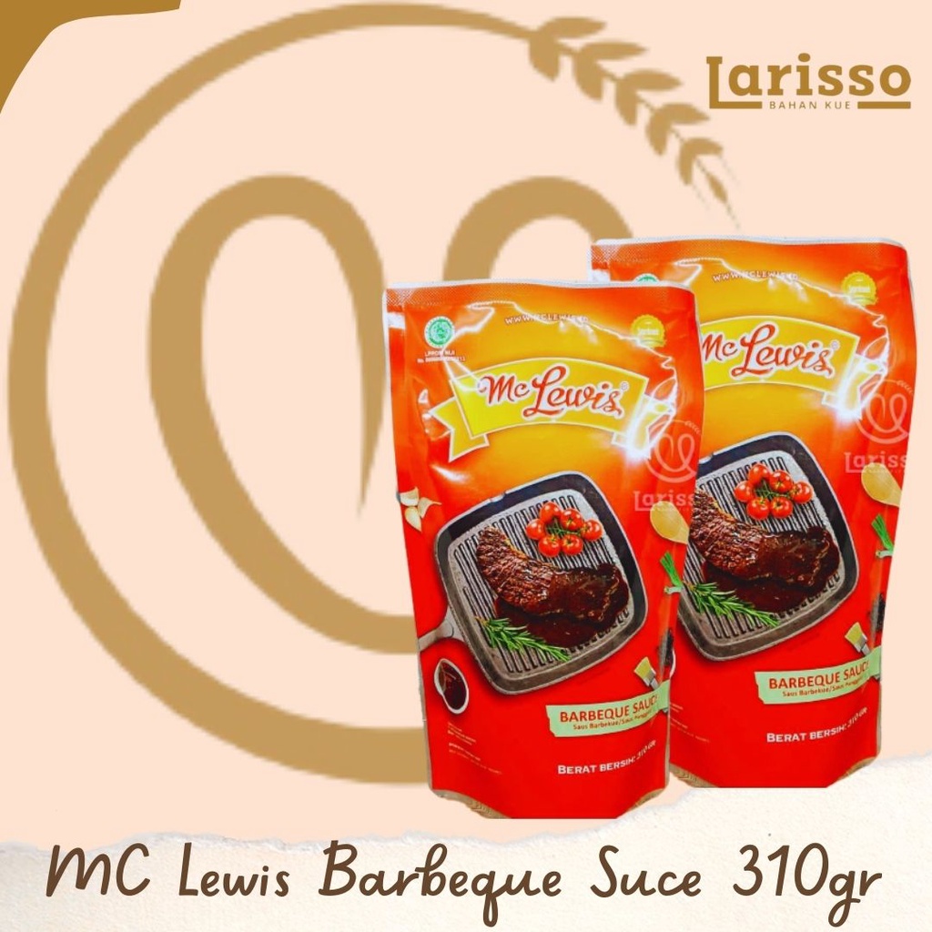 

MC LEWIS BARBEQUE SAUCE 310GR