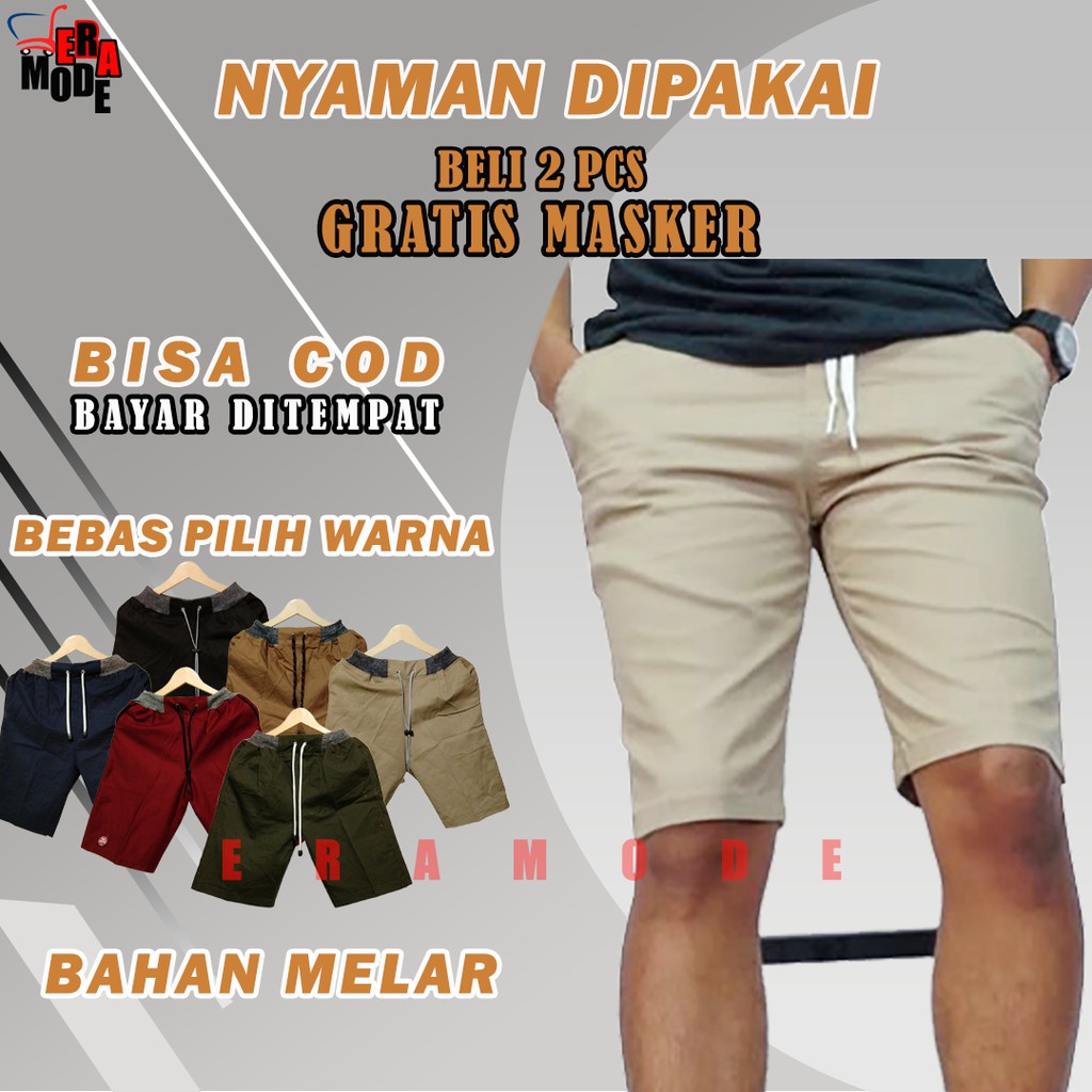 Celana Chino Pendek Pria Pinggang Rip Celana Pendek Distro Celana Chino Pendek Pria Pinggang Rip Celana Pendek Distro