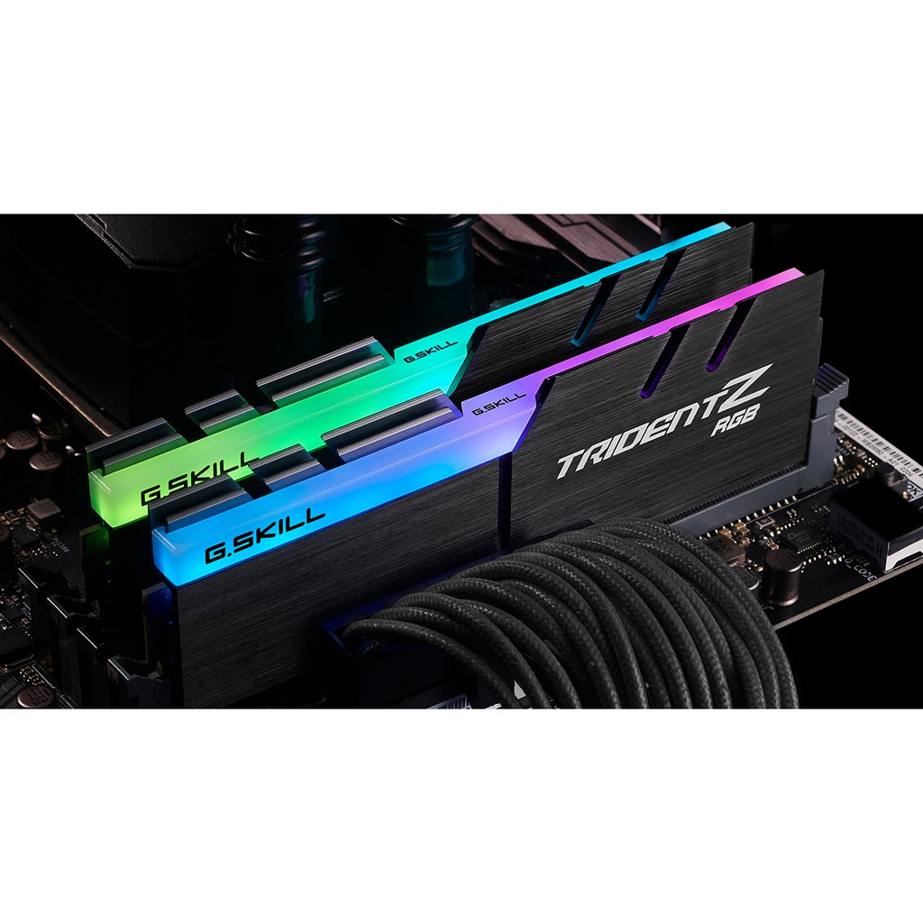 Gskill Trident Z RGB 16GB (2X8) DDR4 3600 Ram Memory F4-3600C19D-16GTZRB
