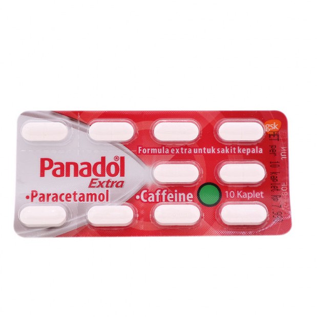 Per Strip Panadol Extra Merah Obat Sakit Kepala Migrain Sakit Kepala Sebelah Royalherbal888 Shopee Indonesia